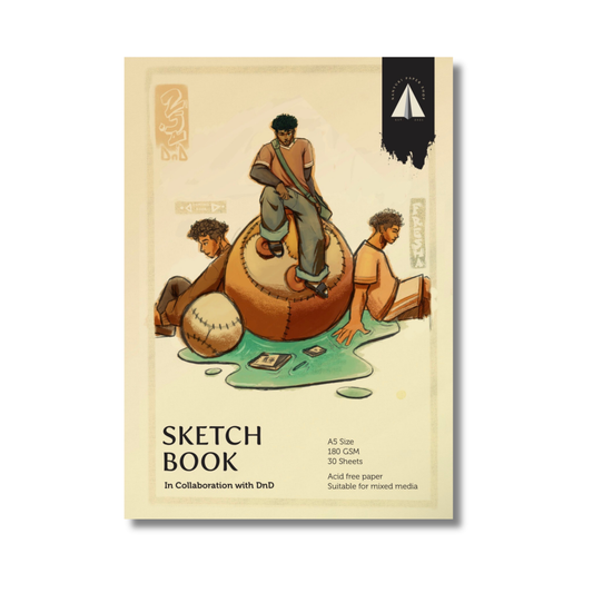 DnD x NPS Fresha Sketchbook- A5 Size